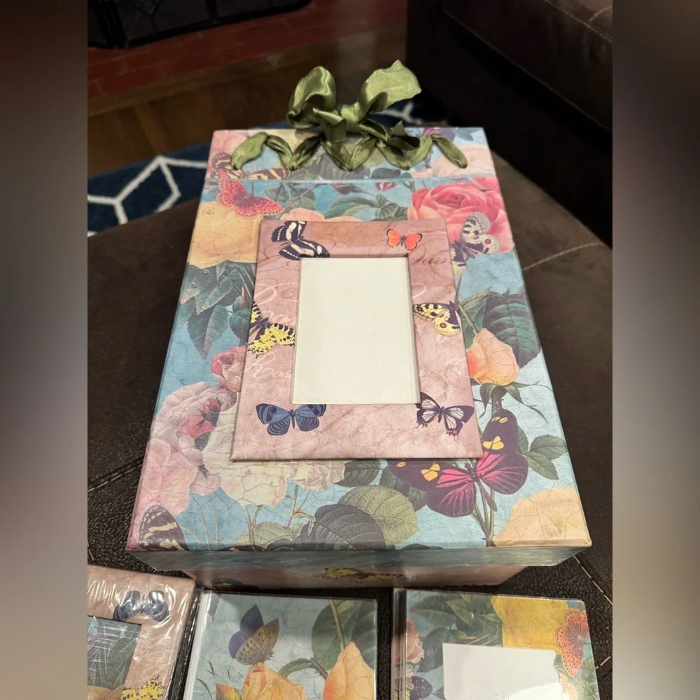Floral Decorative Box Set